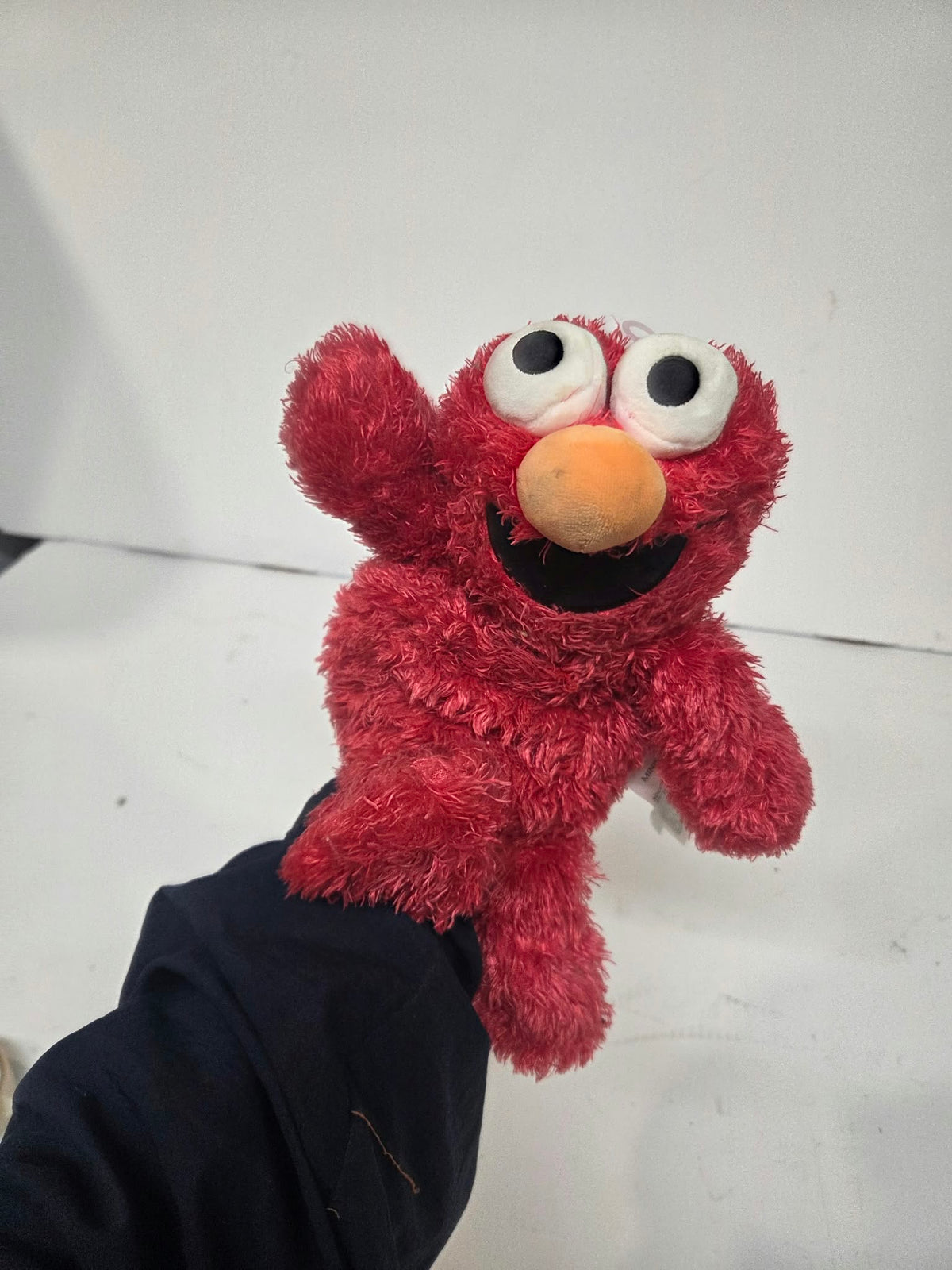 Títere / Marioneta de Peluche Elmo Sesame Street (Barrio Sésamo) - Miniso (30 cm)