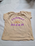 Camiseta Bebé/Niña "Summer Dream" - Talla 92 (18-24 meses)