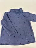 Camiseta / Jersey Térmico Infantil TEX Baby - Talla 18M (Estampa Árboles)