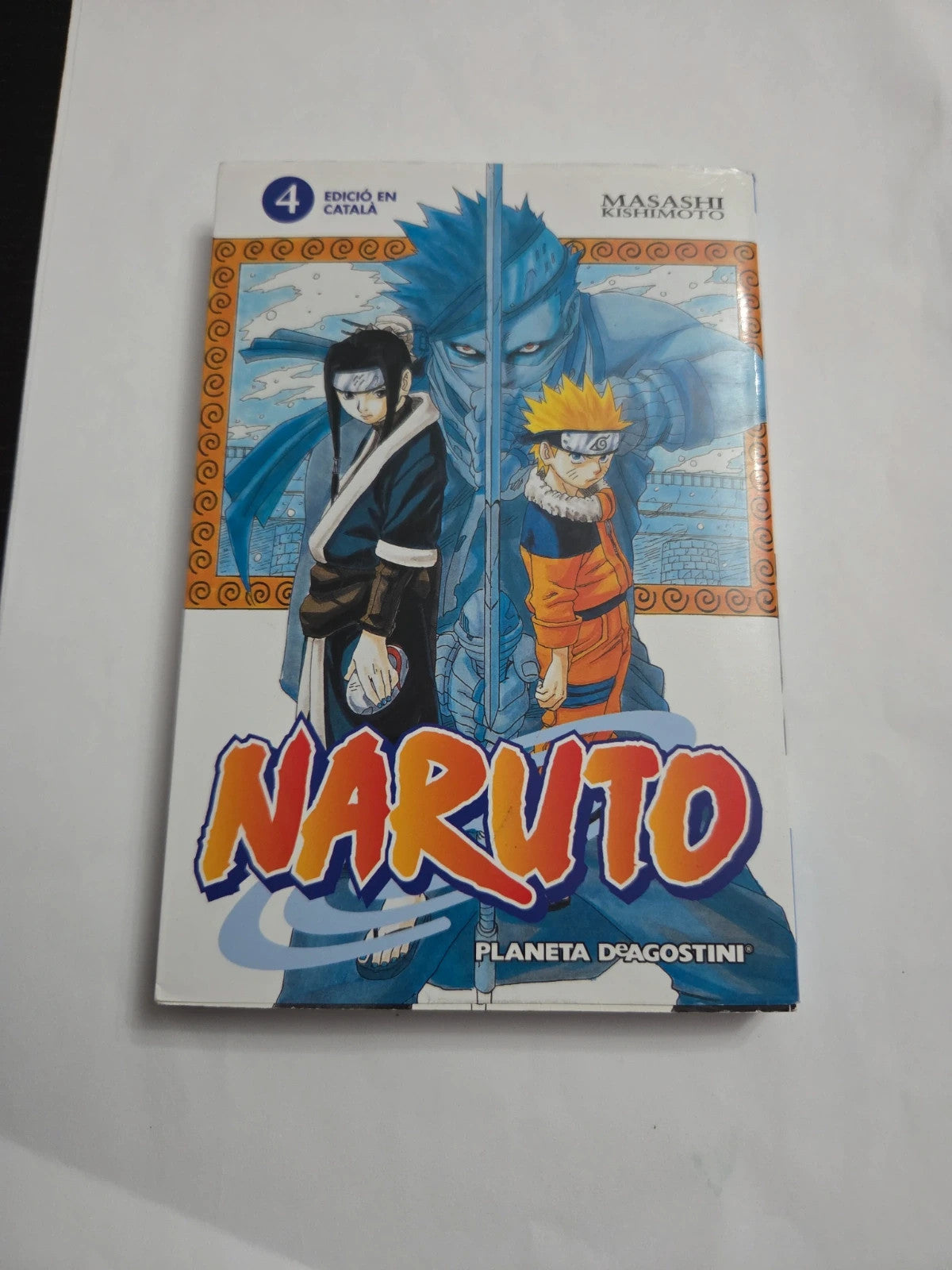 Manga Naruto n°4.