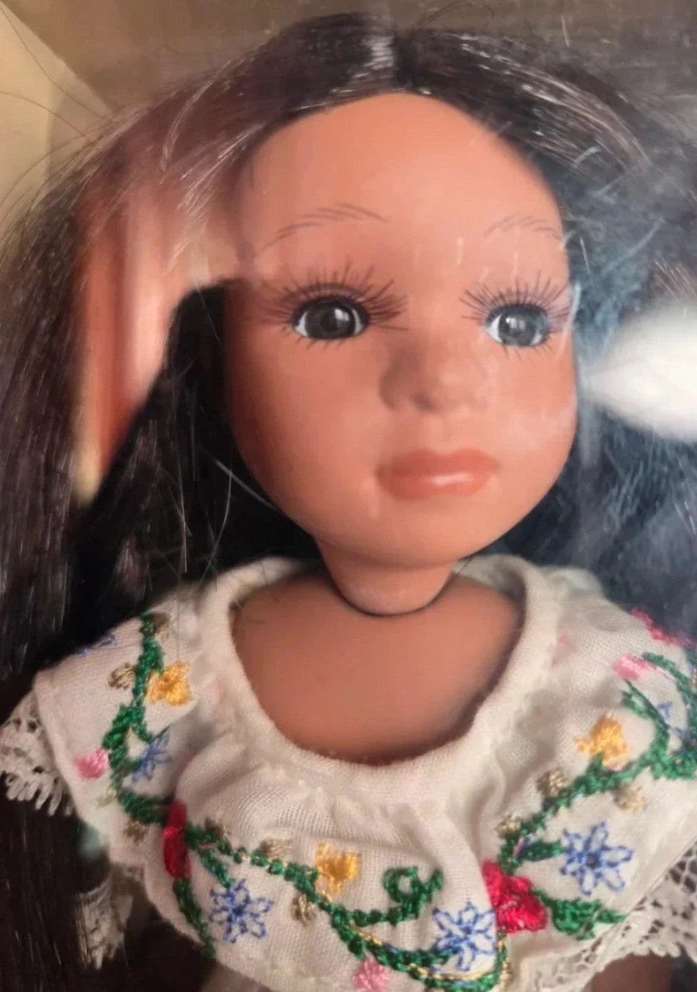 Muñeca de porcelana chiná años 60
