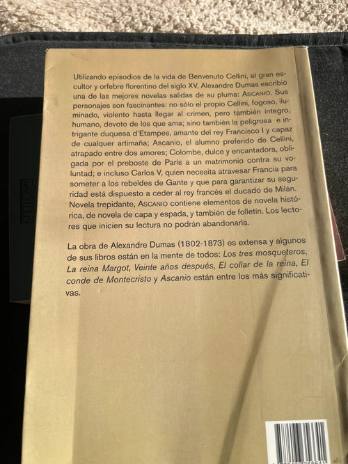 Ascanio, Alexandre Dumas