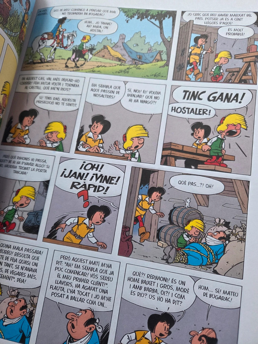 La flauta dels barrufets. Escrito en catalán