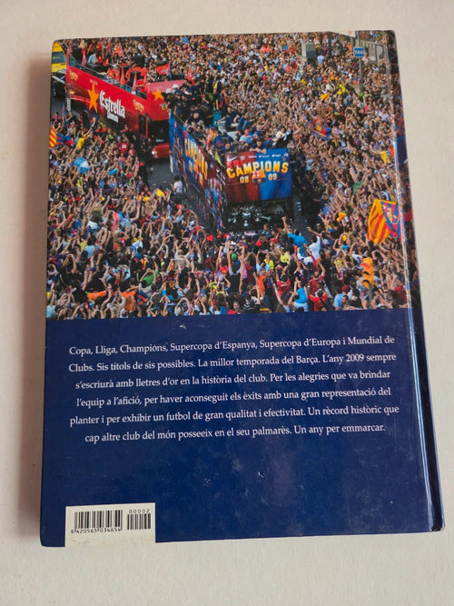 Barca de las 6 copas. Libro del diario Sport