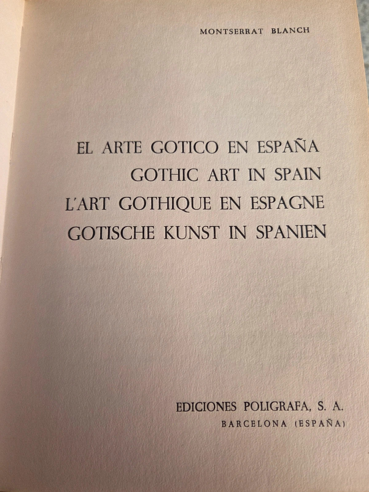 Arte gótico en España.