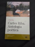Antología poética. Carles Riba.