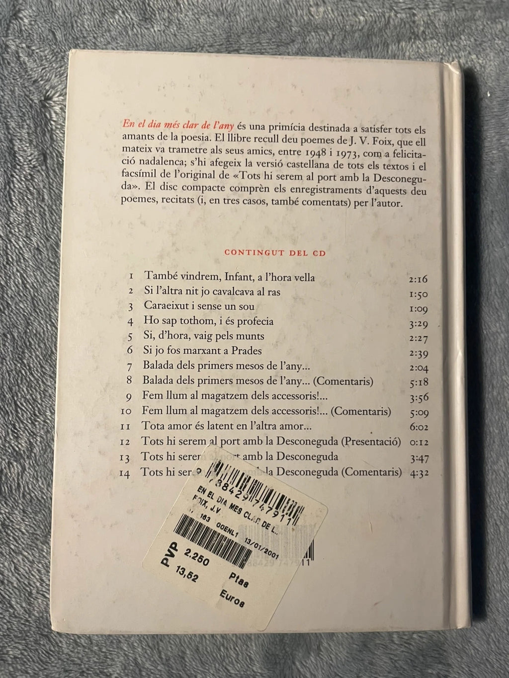 Libro, en la día mes ciar de L’ a y