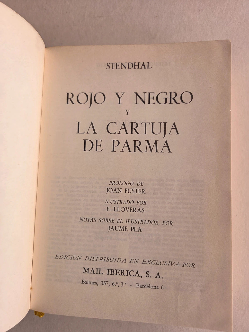 Stendhal. Rojo y negro y La cartuja de Parma.