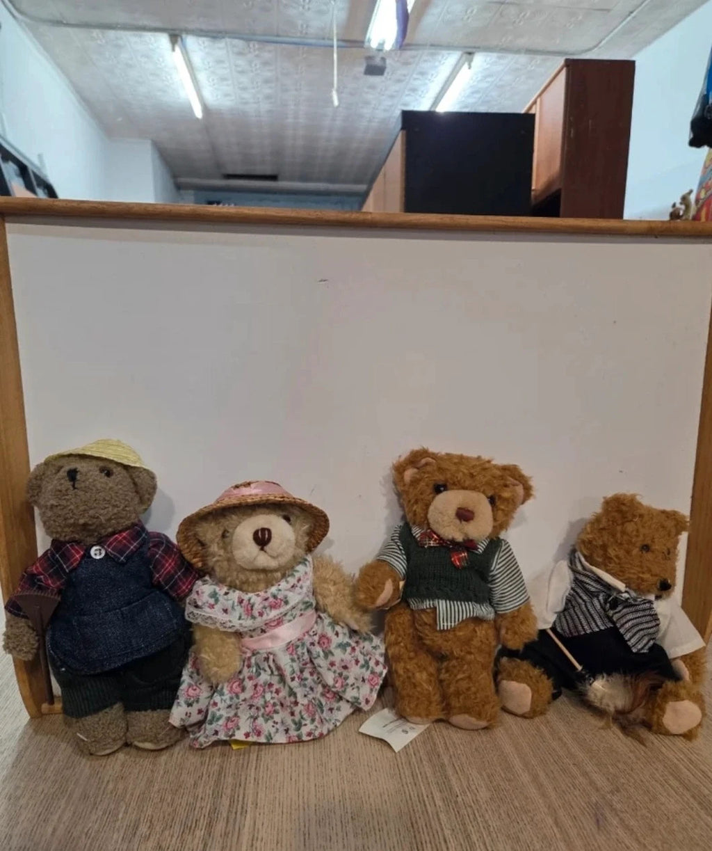 11 osos coleccionables The Bears Family