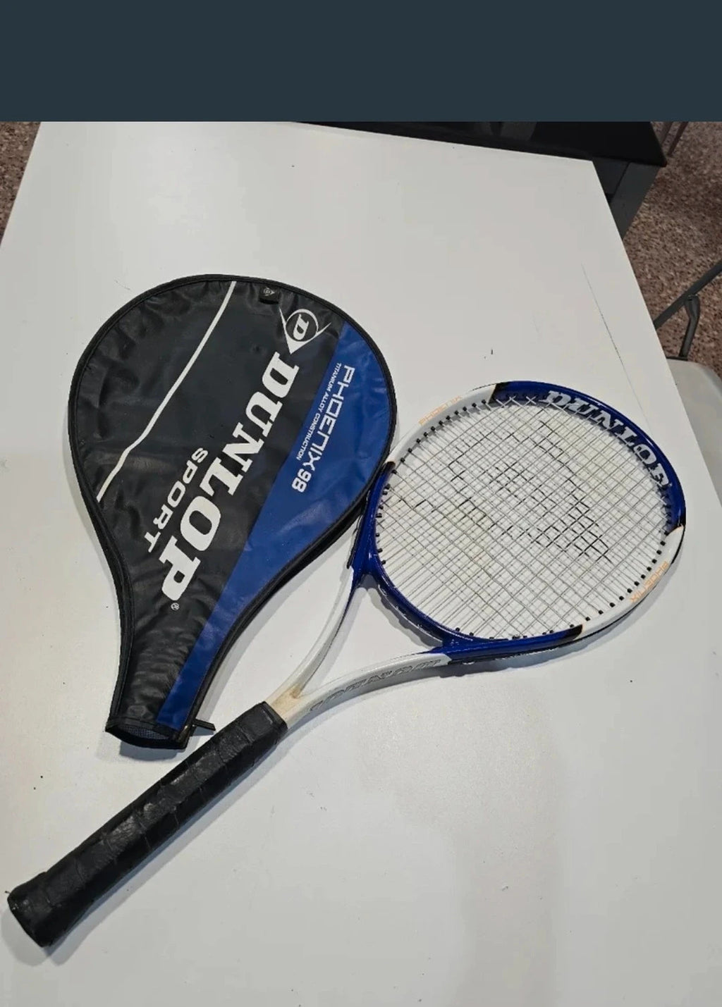 Raqueta vintage Dunllop phoenix 98 usada