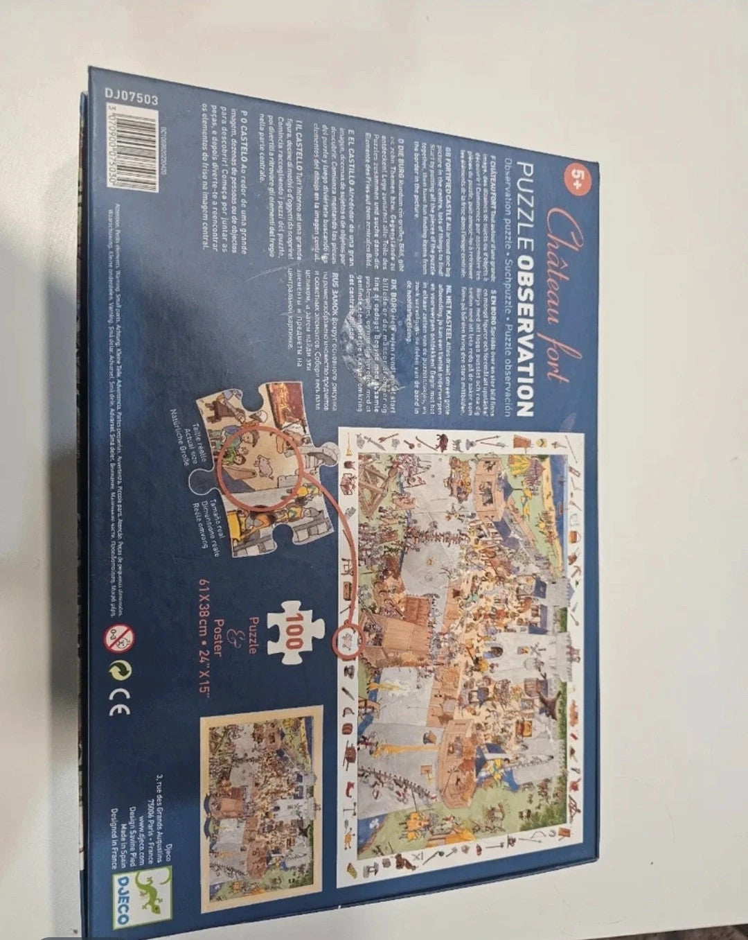 Puzzle observation y poster