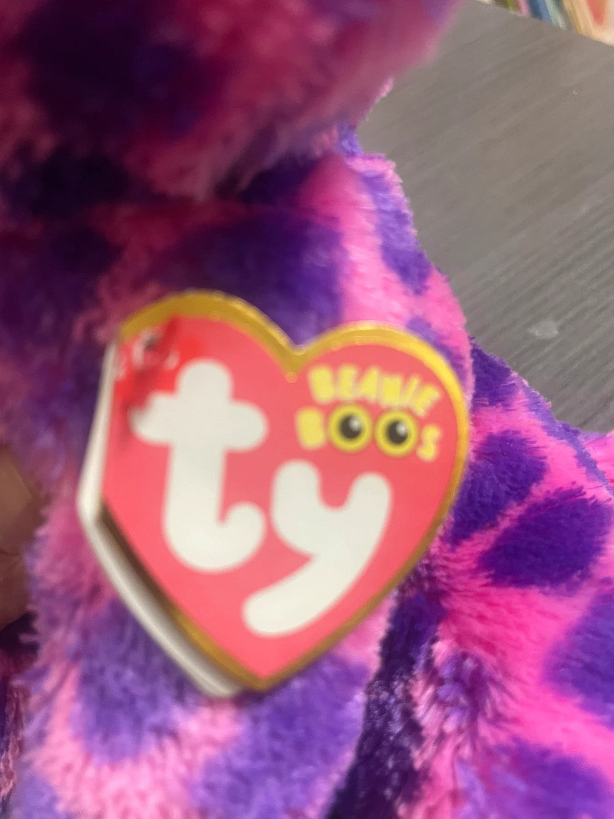 Peluche jirafa, bebé Ty
