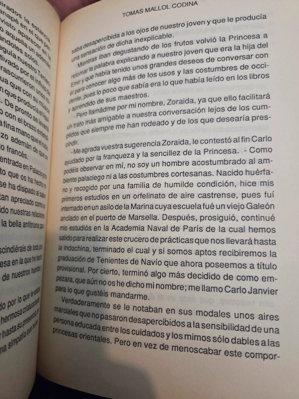 Asilo naval. Tomas Mallol Codina