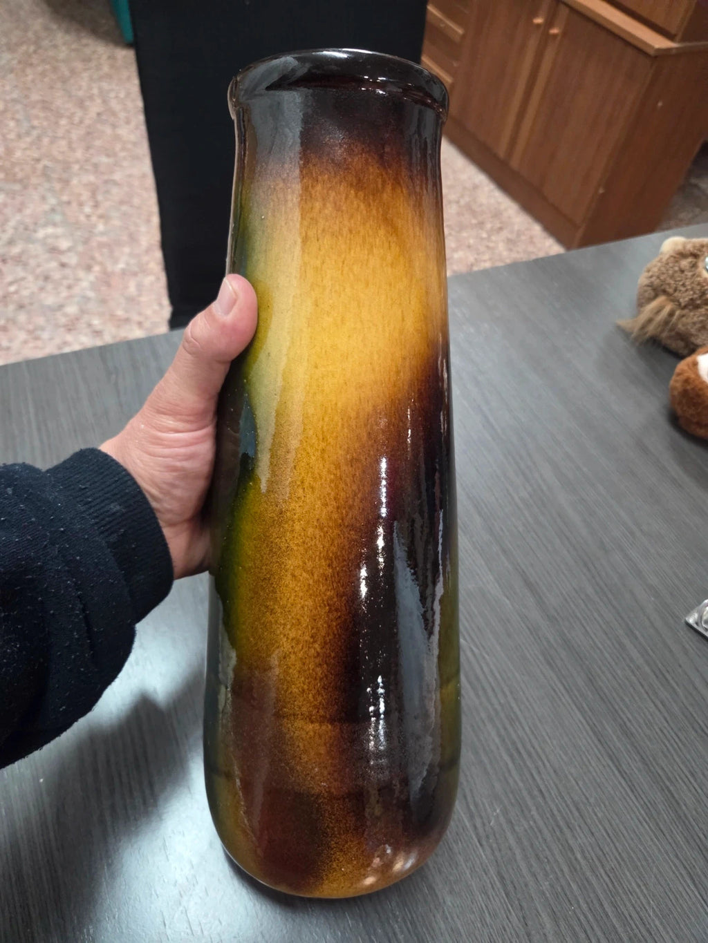 Jarrón de cerámica vintage