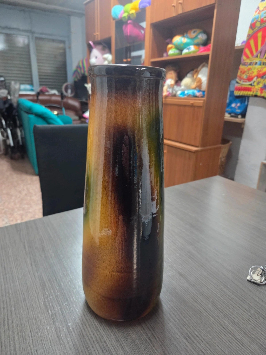 Jarrón de cerámica vintage