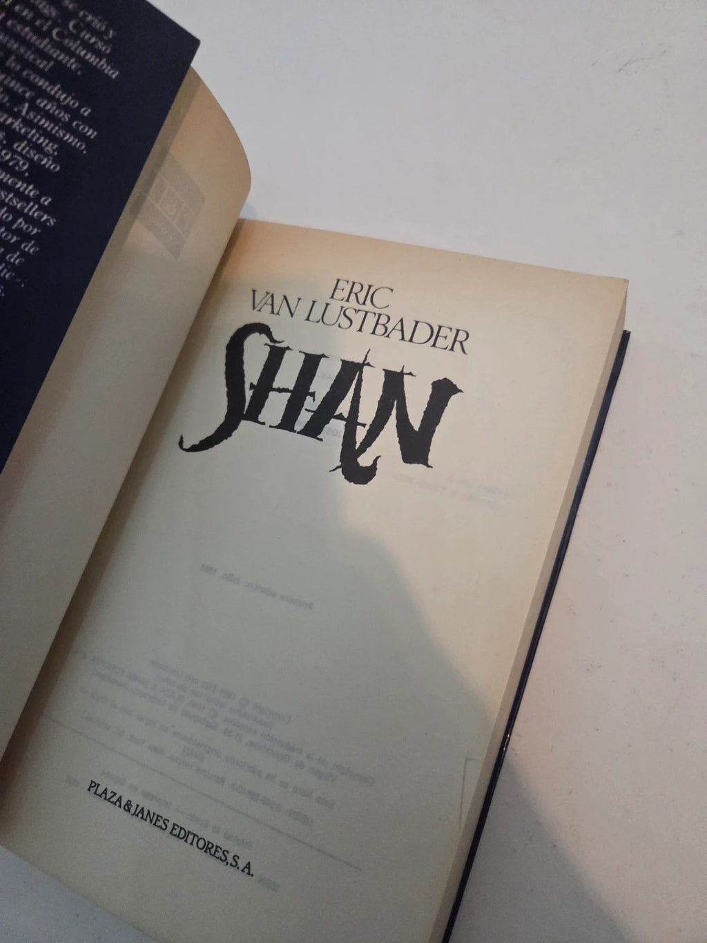 Shan. Eric Van Lustbader