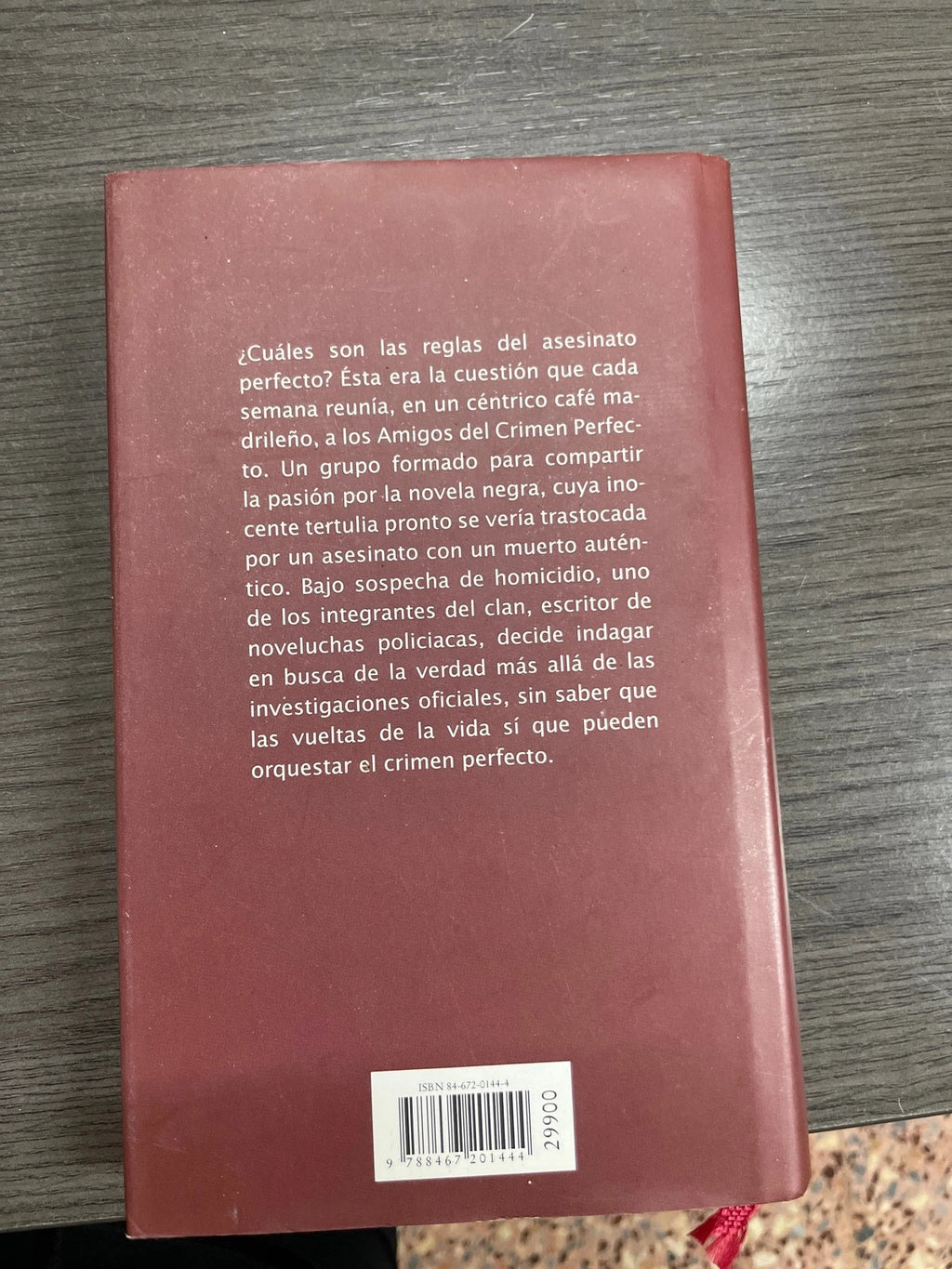 Libro los amigos del crimen perfecto