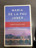 Libro pasiones romanas edición española