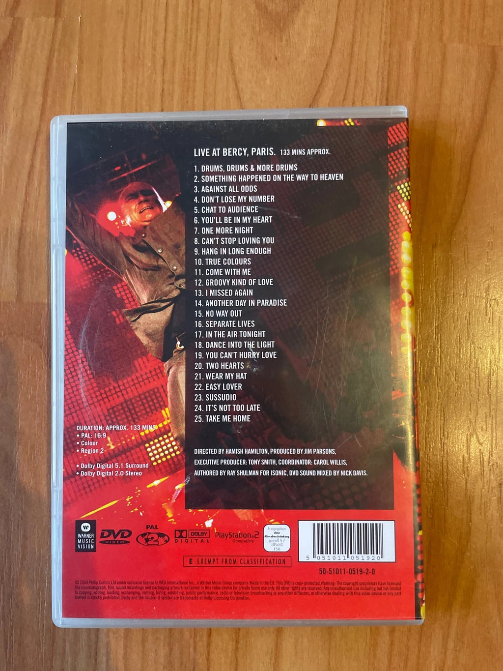DVD, The Phill Collins