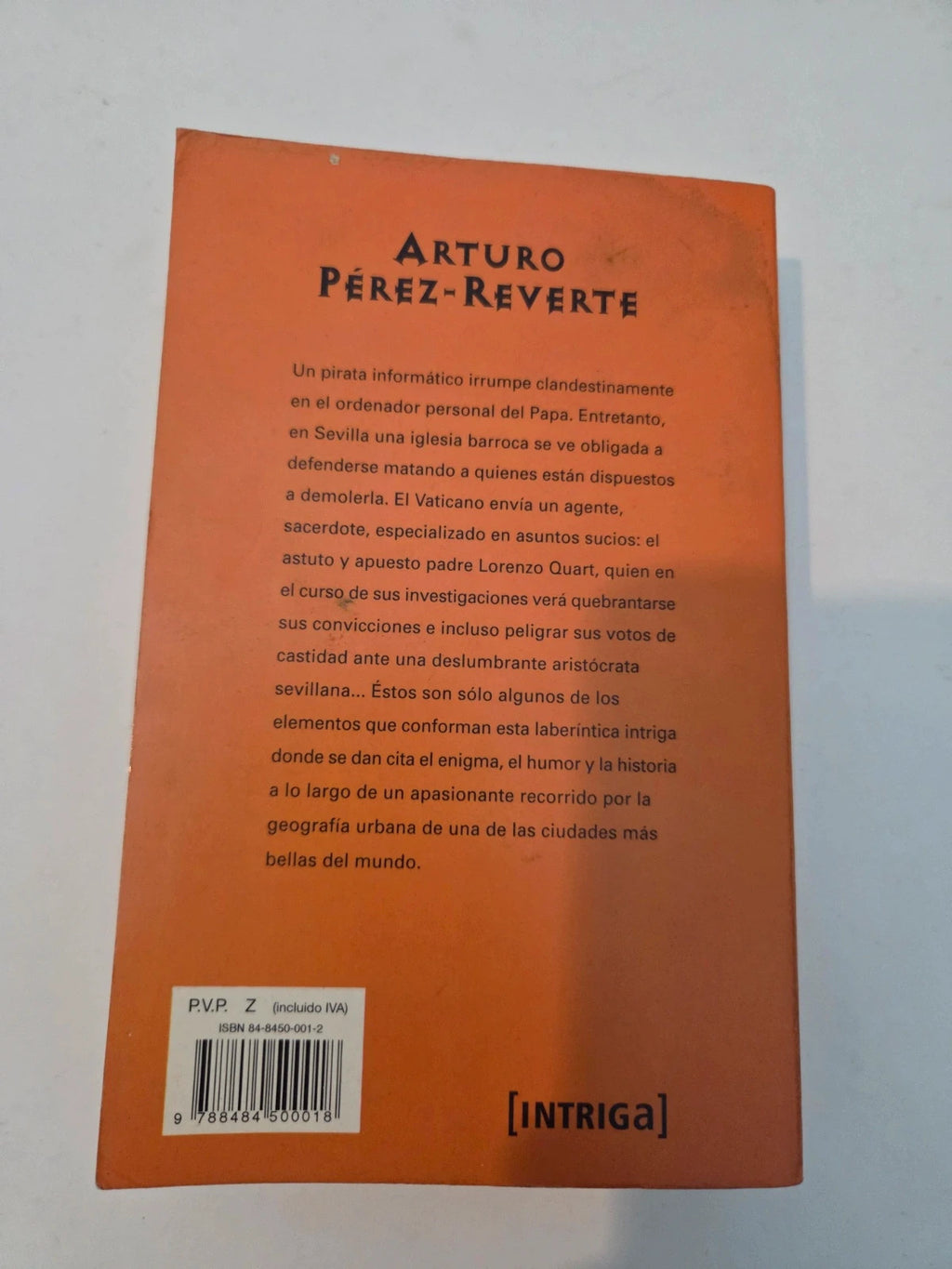La piel del tambor. Arturo Pérez Reverte.