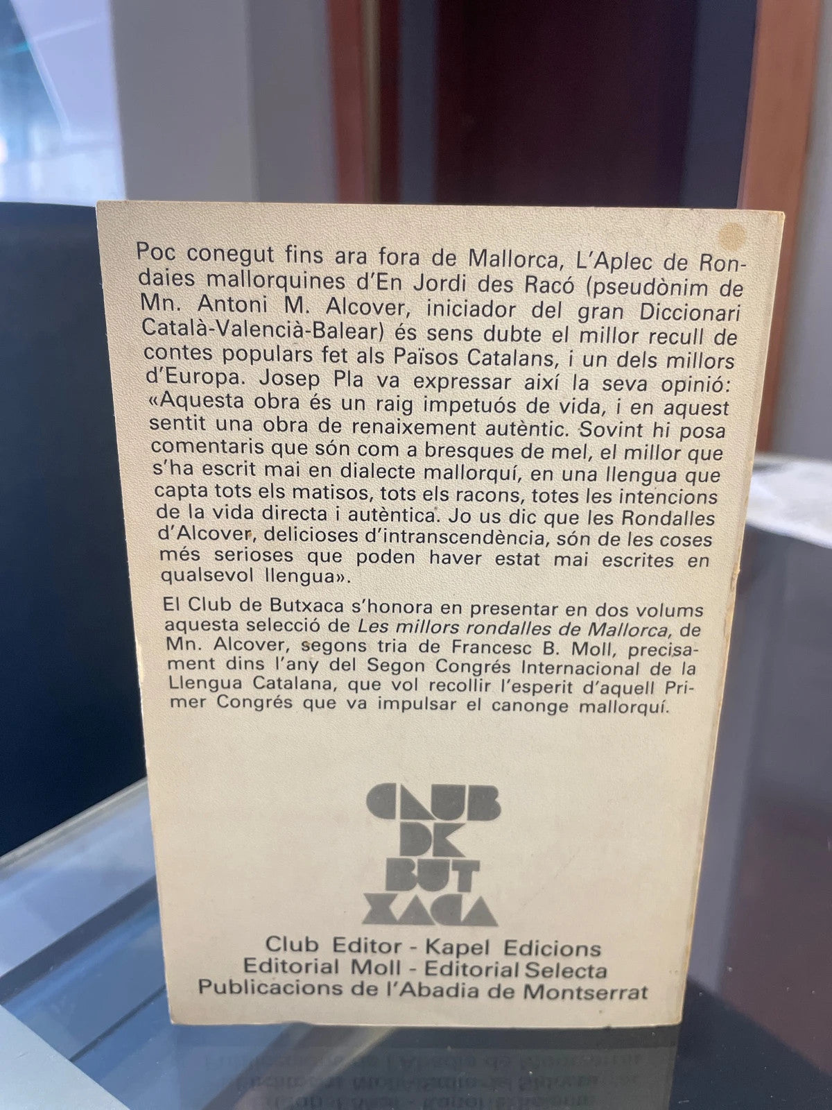 Les Millors Rondalles de Mallorca, Antonio M. Alcover