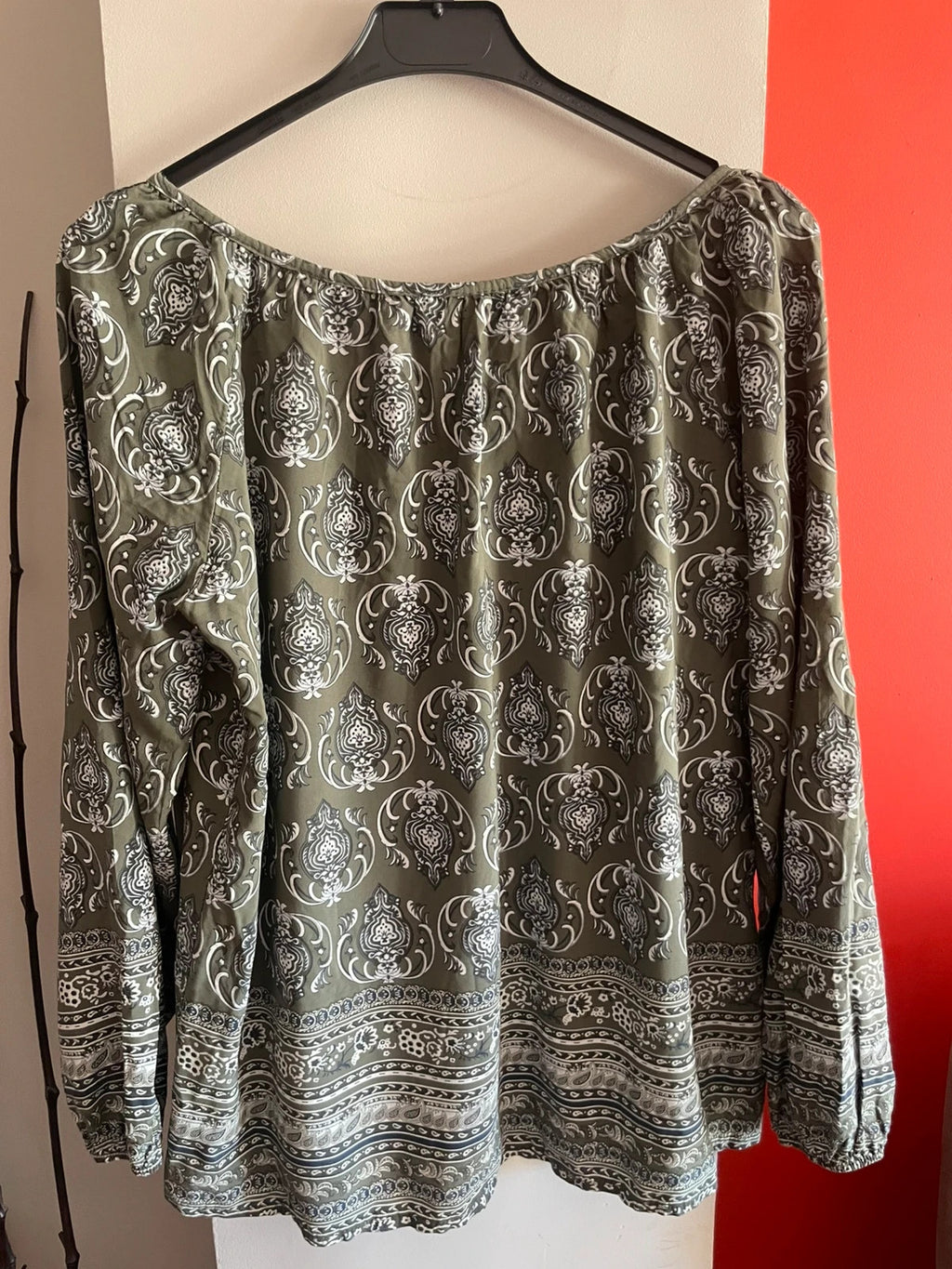 Blusa manga larga
