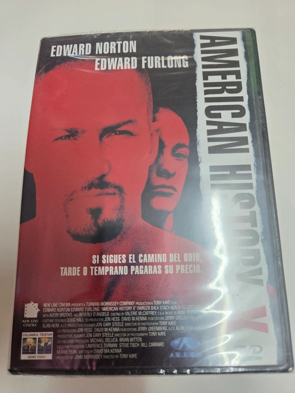 DVD American history x. A estrenar
