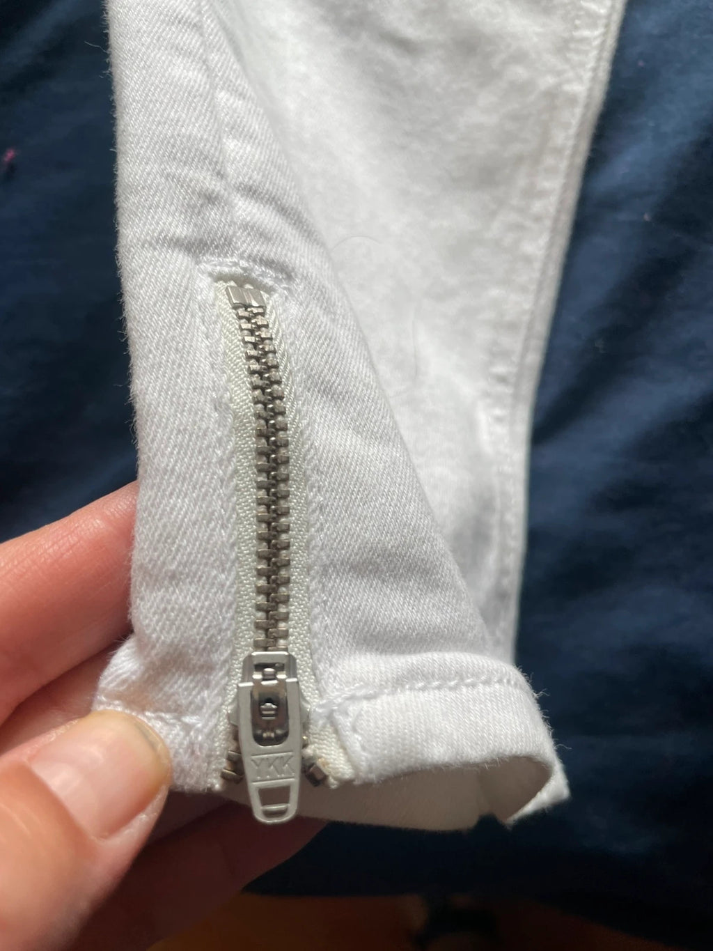 Pantalón blanco, Zara