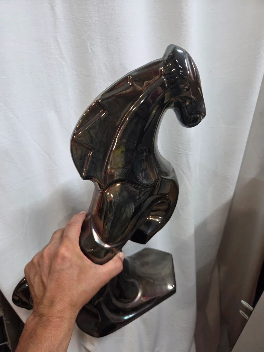 Figura de caballo rampante
