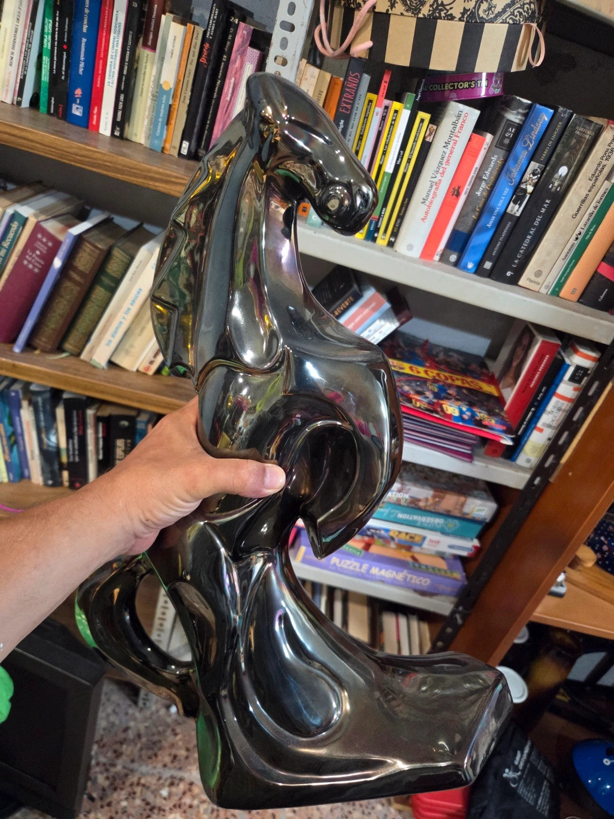 Figura de caballo rampante