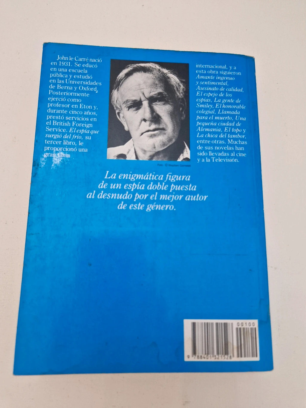 Un espía perfecto. John Le Carre.