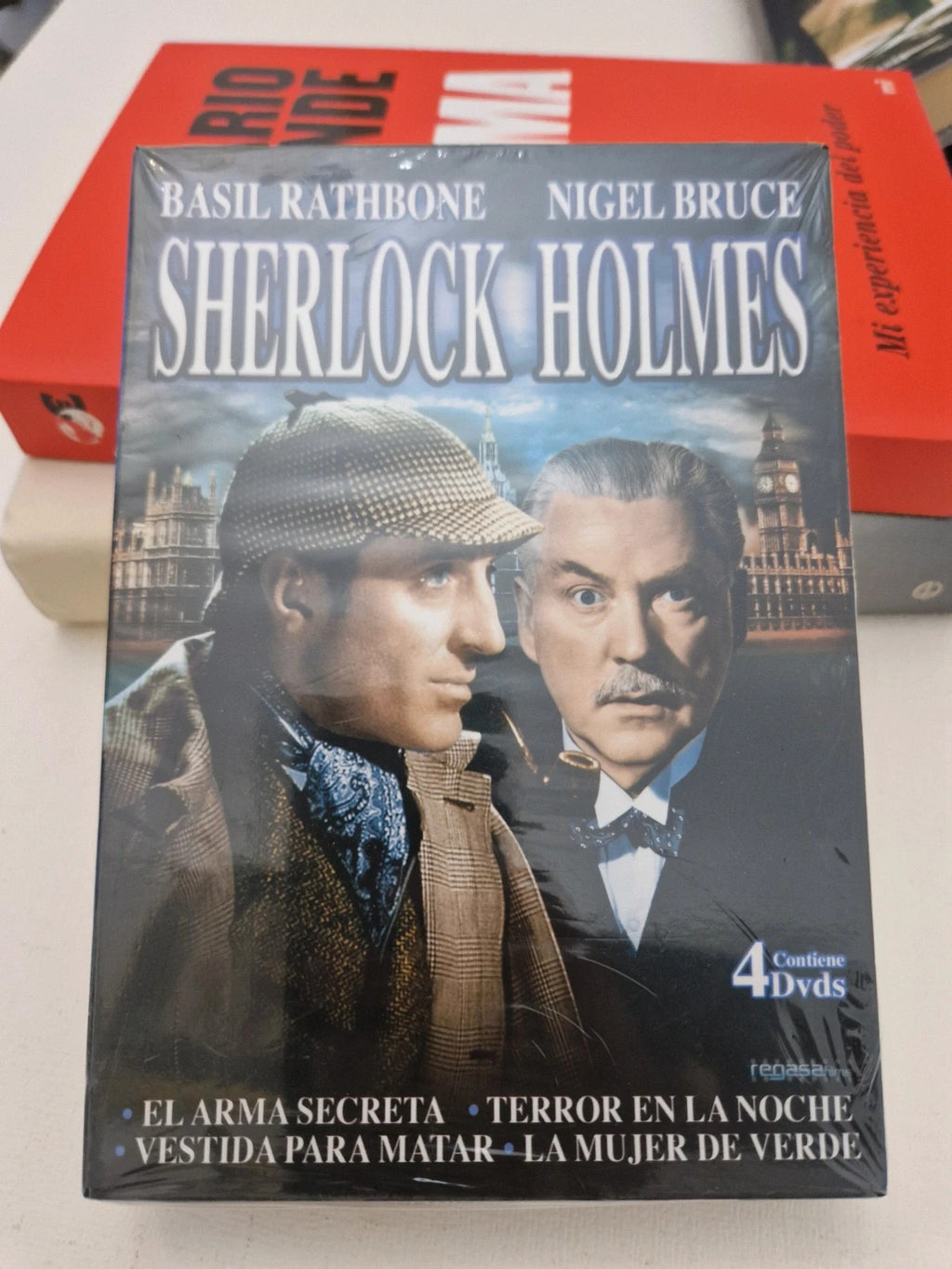 DVD Sherlock Holmes 4 películas