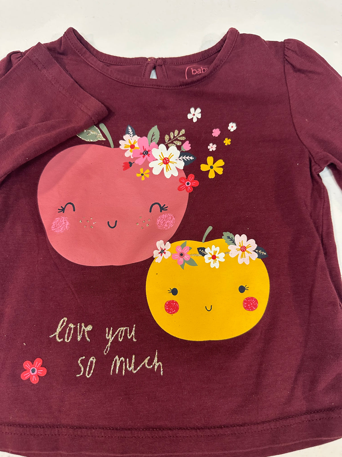 Camiseta Manga Larga Bebé Niña Baby Club (C&A) - Talla 86 (12-18 meses)