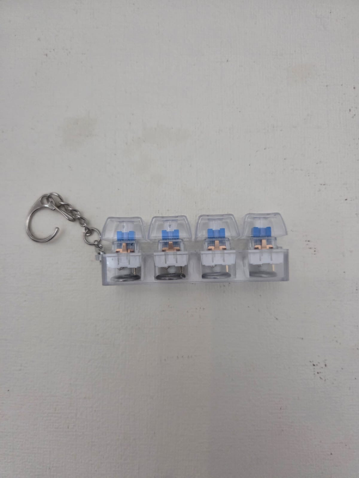 Llavero Llavero Probador de Teclado Mecánico LED RGB (4 Teclas)