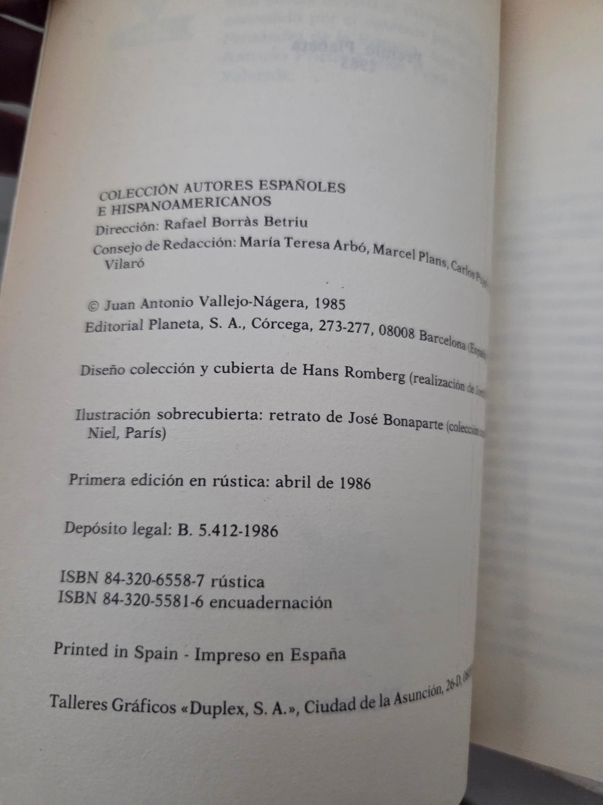 Yo, el rey. Juan Antonio Vallejo-Nágera