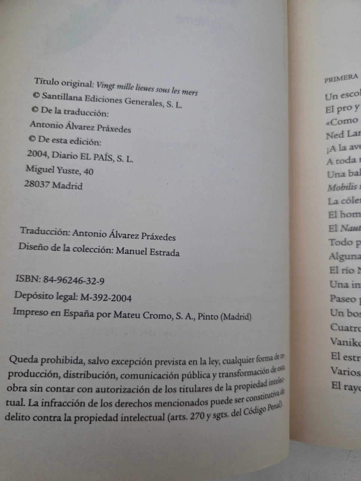 Veinte mil leguas de viaje submarino - Julio Verne
