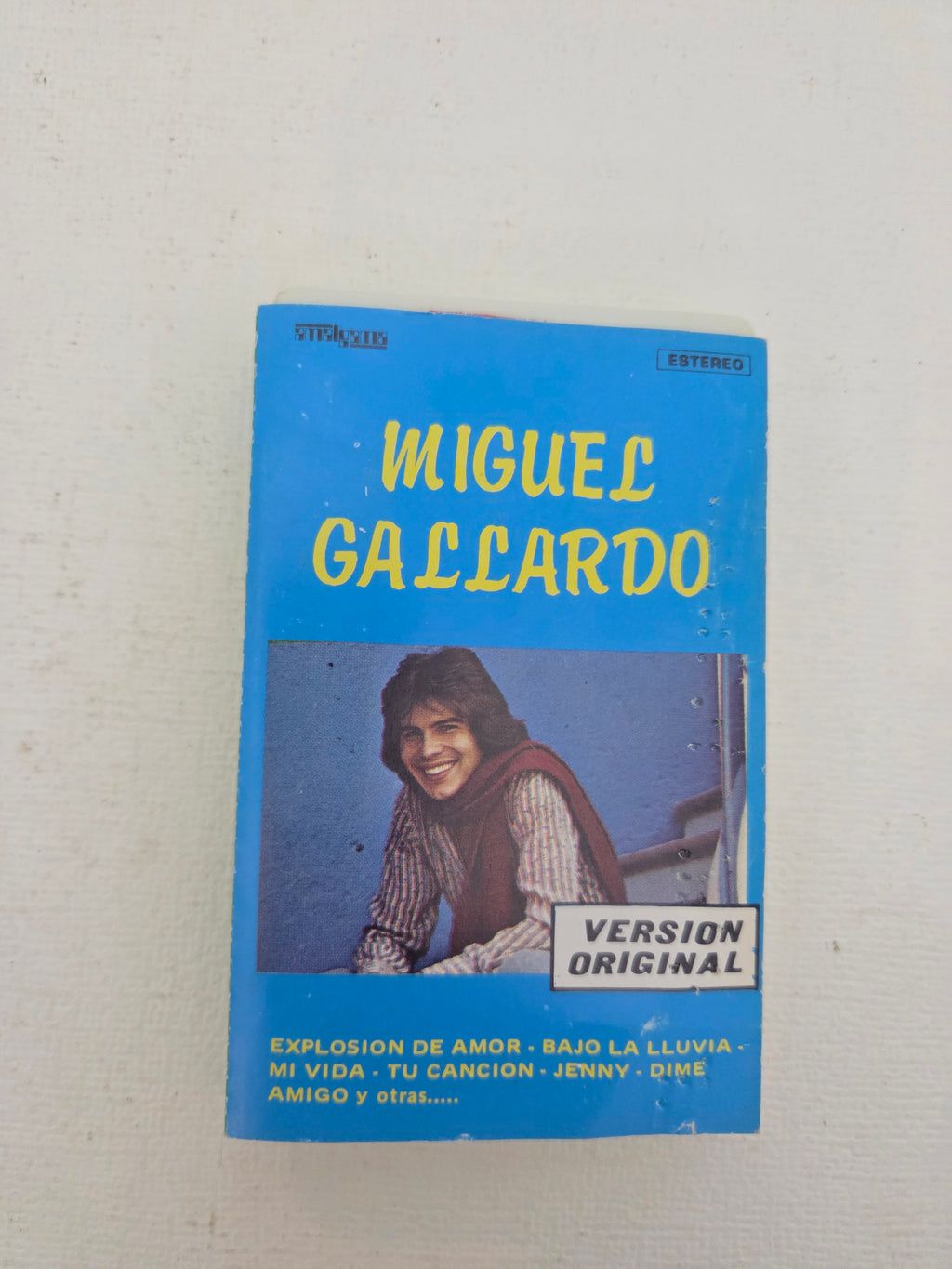 Cassette Miguel Gallardo - Álbum Homónimo (Versión Original, 1979)