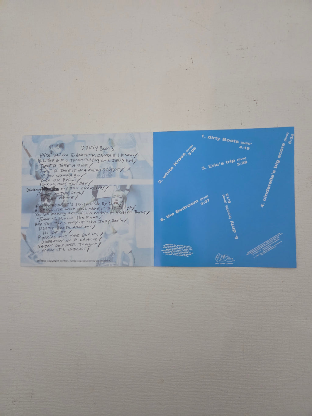CD Sonic Youth – Dirty Boots