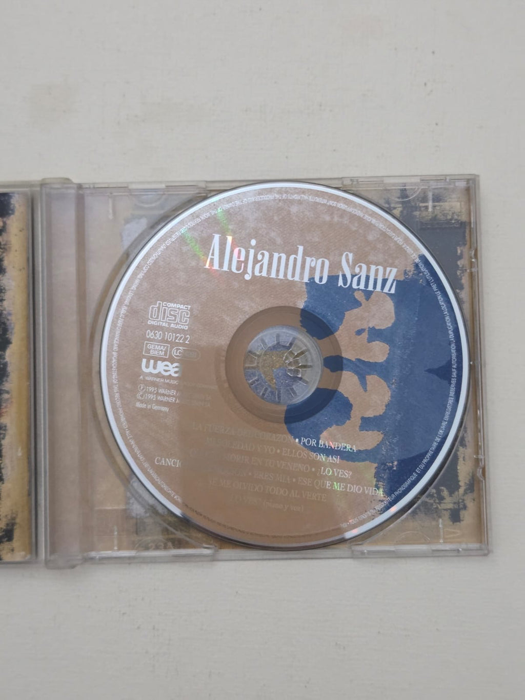 CD Alejandro Sanz - 3 (Álbum Original 1995 / Edición WEA)