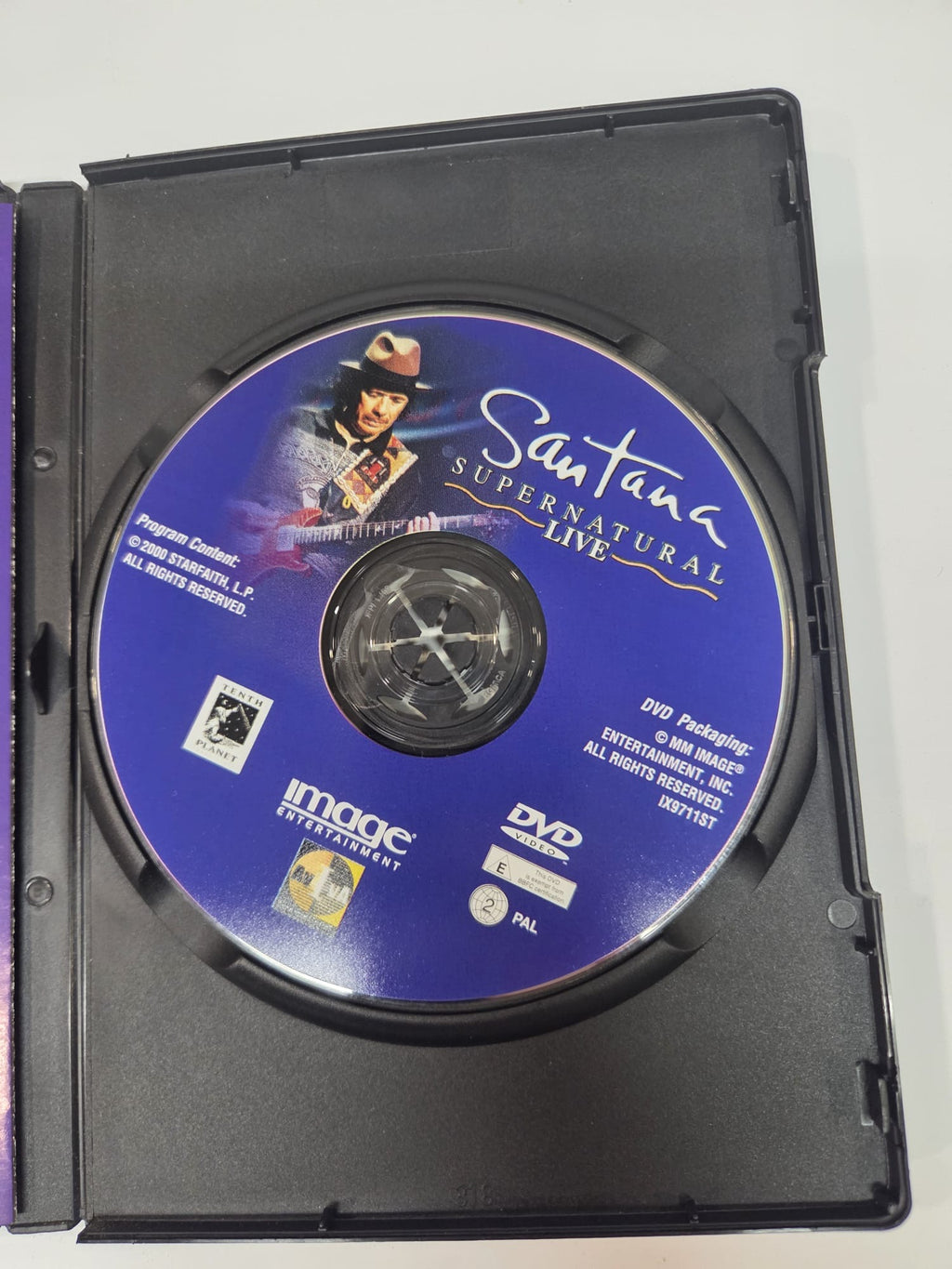 DVD Santana - Supernatural Live: An Evening with Carlos Santana and