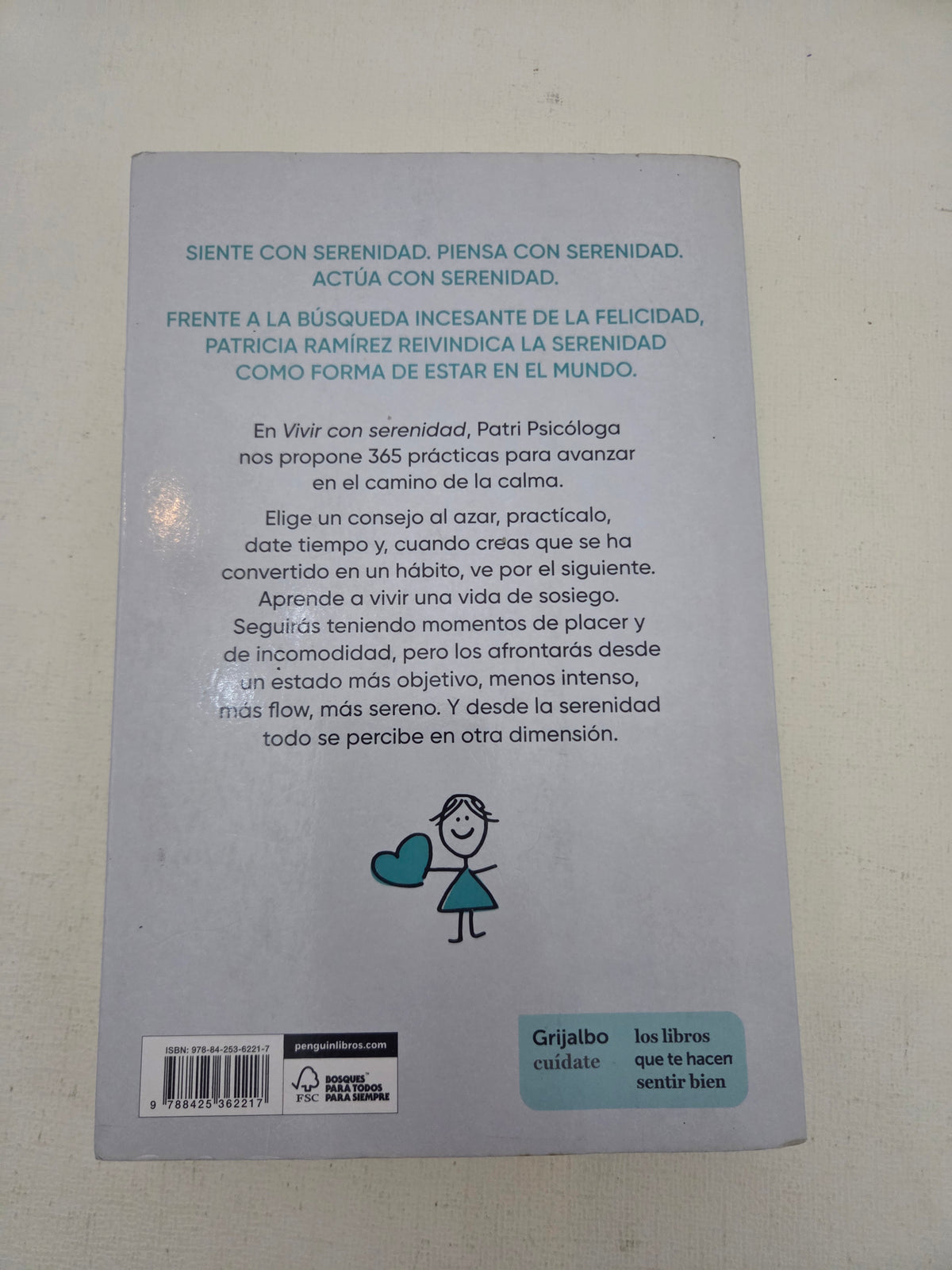 Vivir con serenidad: 365 consejos - Patricia Ramírez (Patri Psicóloga