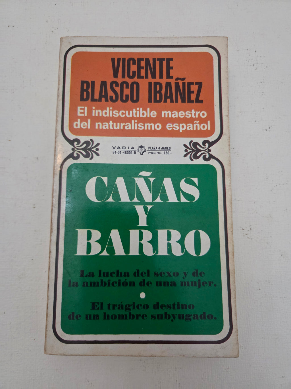 Cañas y Barro - Vicente Blasco Ibáñez