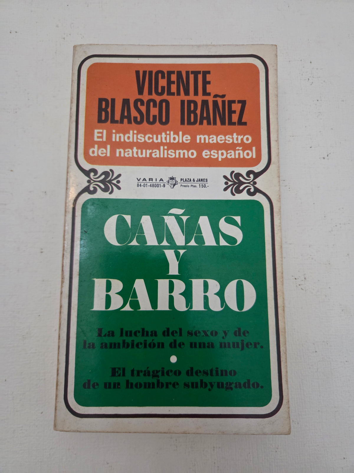 Cañas y Barro - Vicente Blasco Ibáñez