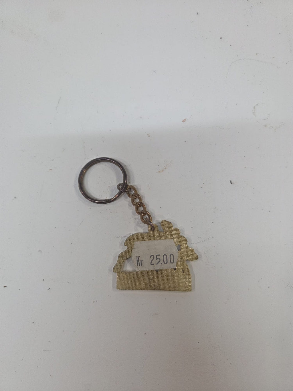 Llavero Vintage de Suecia - Motivo Alces "Sverige" (Metal y Esmalte)
