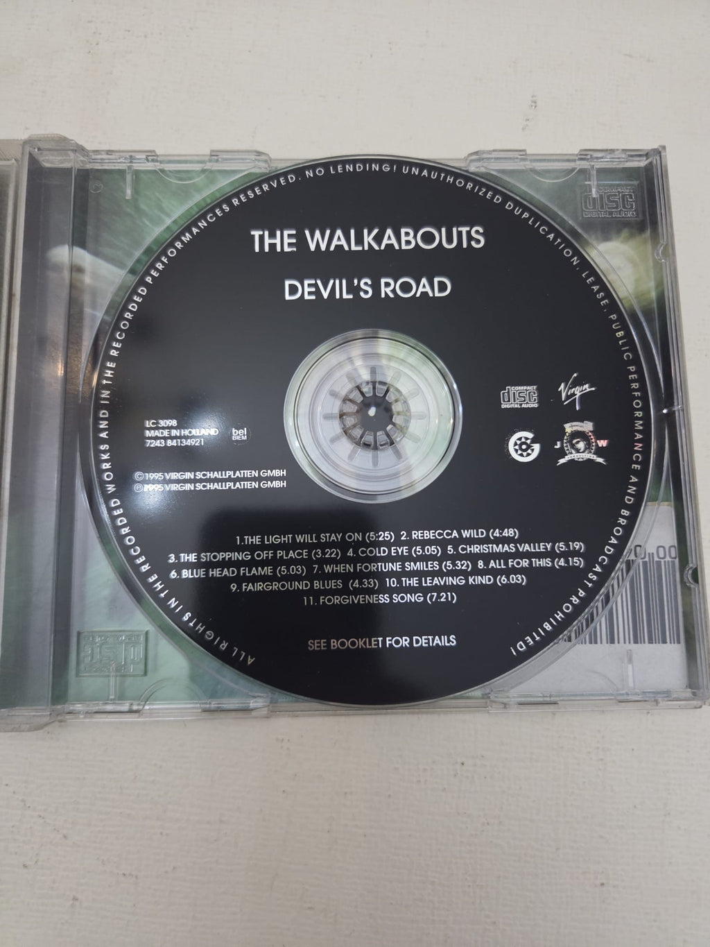 CD The Walkabouts - Devil's Road (1996, Virgin Records)⁠