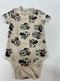 Body bebé Minnie Mouse Disney – Talla 86 cm (12-18 meses) – Canalé beige