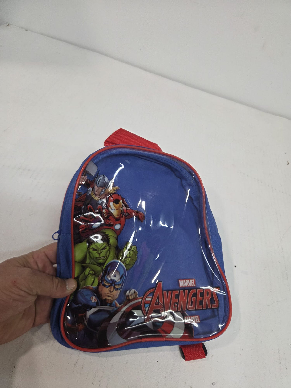 Mochila Infantil Avengers Marvel Azul (25 cm) – Ideal para Guardería o Jardín