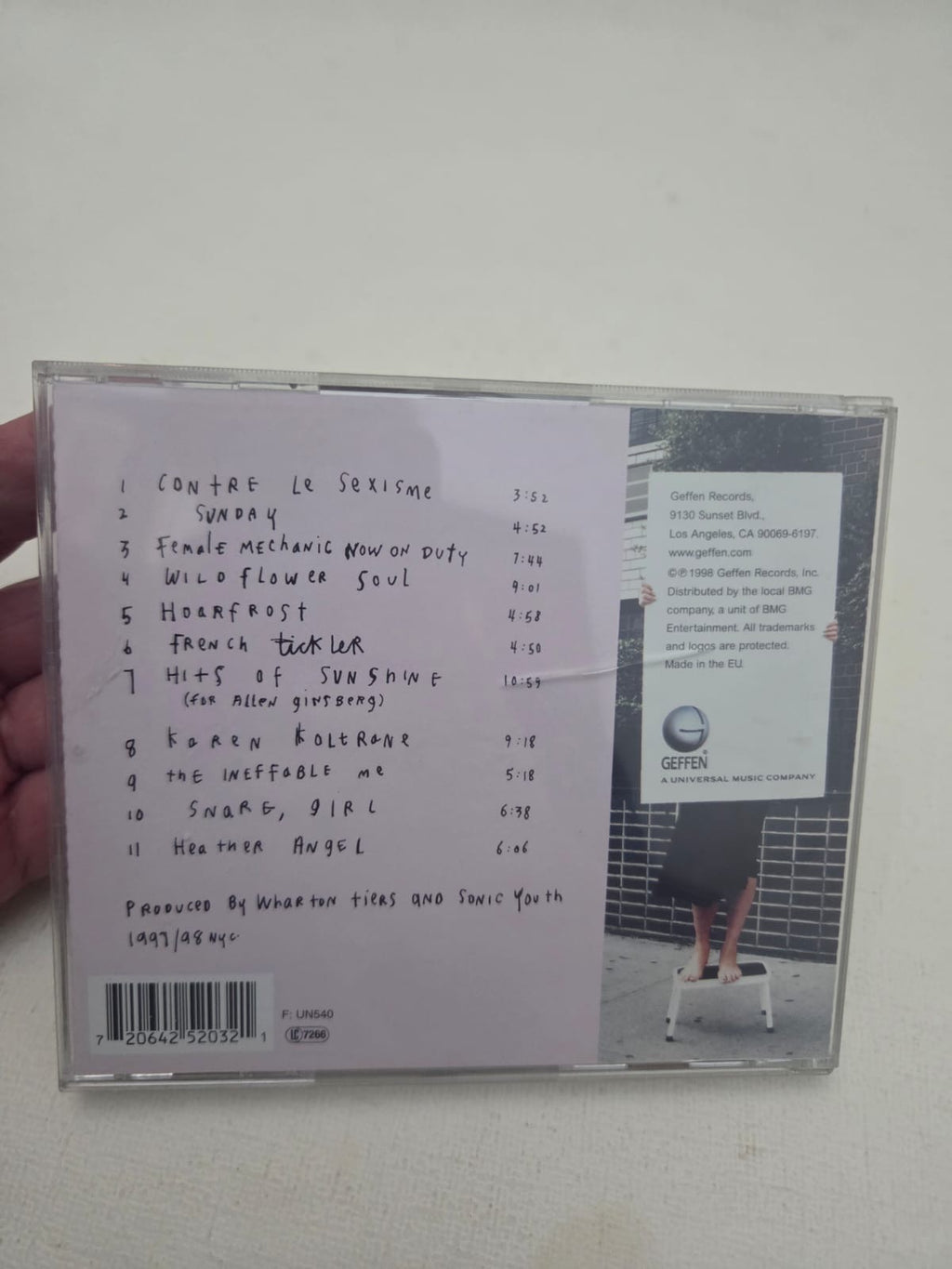 CD Sonic Youth - A Thousand Leaves (Edición Original 1998 - Geffen)⁠