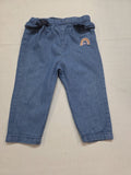 Pantalón Vaquero Bebé Niña Losan (Talla 9-12 Meses / 80 cm) – Detalle Arcoíris