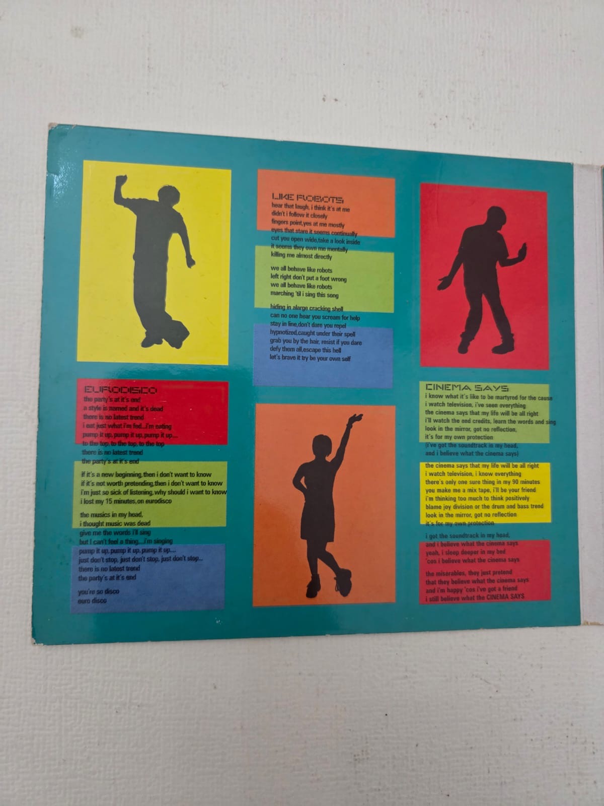 Bis - Eurodisco (Single CD Original, 1998 - Edición Reino Unido / Wiiija Records)